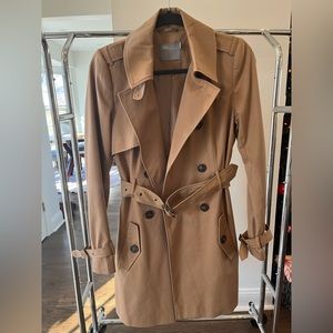 ASOS Rain Trench Coat in Camel